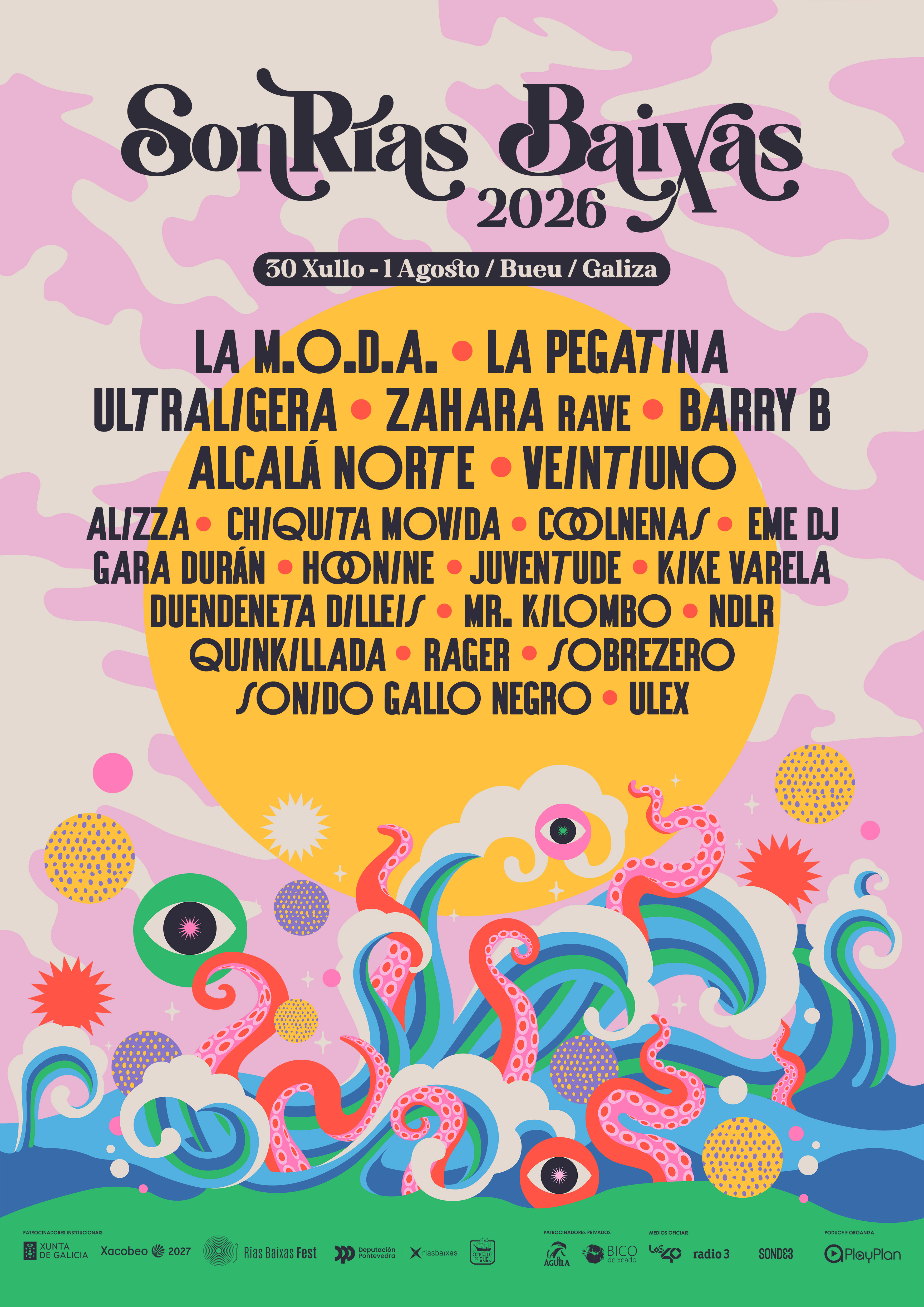 Inicio | SonRías Baixas 2026 - 30, 31 de xullo e 1 2026 - Bueu, Galicia